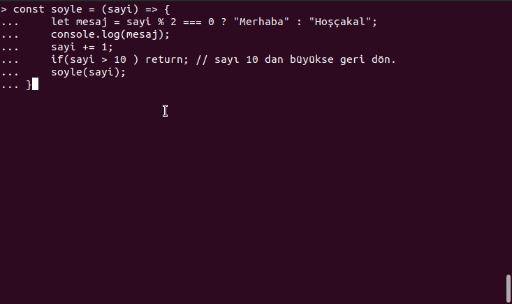 Maximum Call Stack Size Exceeded Error Hatası Çözümü