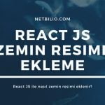 React Zemin Resmi Nasıl Eklenir?